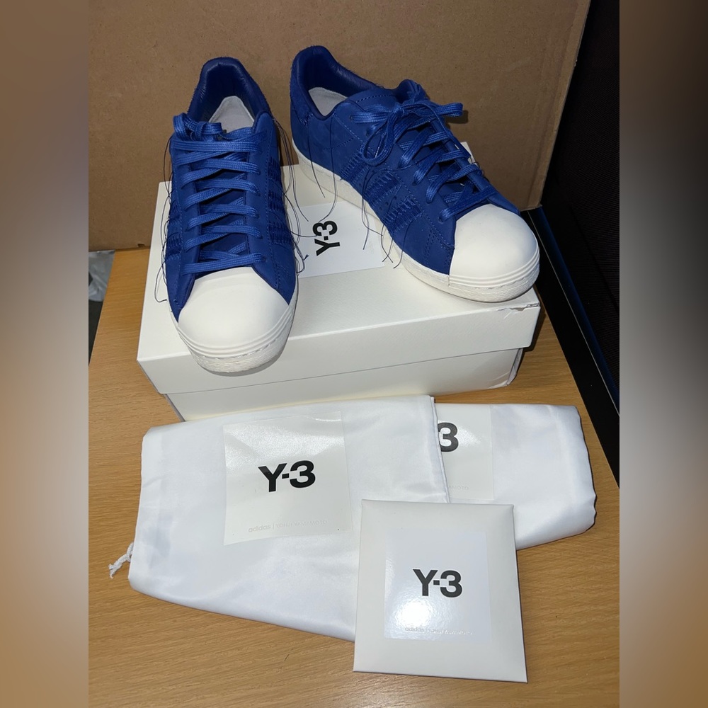 Adidas Y-3 Yohji Yamamoto Superstar with Sashiko stitching